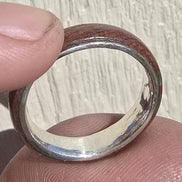 Sterling Silver With Redwood Overlay