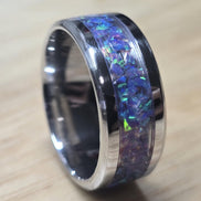 Custom Stainless Steel Ring | 8mm, 4mm Band |
