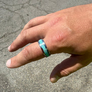Custom Stainless Steel Ring | 8mm, 4mm Band |