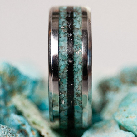 Custom Stainless Steel Ring | 8mm, 4mm Band |