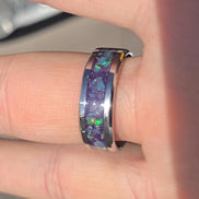 Custom Stainless Steel Ring | 8mm, 4mm Band |